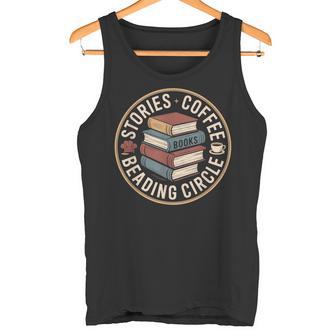 物語コーヒー読書サークル タンクトップ - Kawaiitshirt