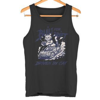 猫 ラジコン 車 漂流 猫 ドリフト ドリフト ドリフト用 タンクトップ - Kawaiitshirt