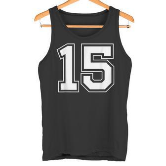 番号15 タンクトップ - Kawaiitshirt