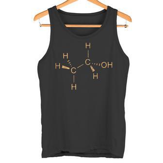 科学 エタノール アルコール化学 白化学 タンクトップ - Kawaiitshirt