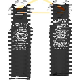 精神科医の外にバイクが停まっているのを見たことはありません 長袖tシャツ タンクトップ - Kawaiitshirt