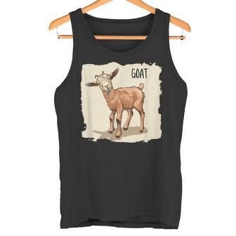 素敵な若いヤギの動物服。 タンクトップ - Kawaiitshirt