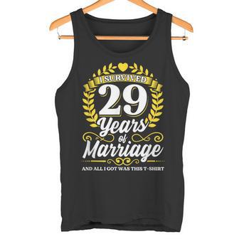 結婚して29年目の結婚記念日を乗り越えた タンクトップ - Kawaiitshirt