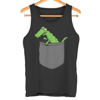 袋入りクロコダイル タンクトップ - Kawaiitshirt