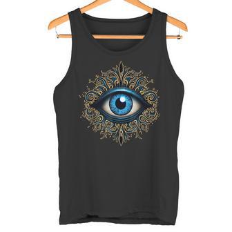 邪眼の呪いの保護。 タンクトップ - Kawaiitshirt