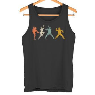 野球 ファン レトロ ヴィンテージ タンクトップ - Kawaiitshirt