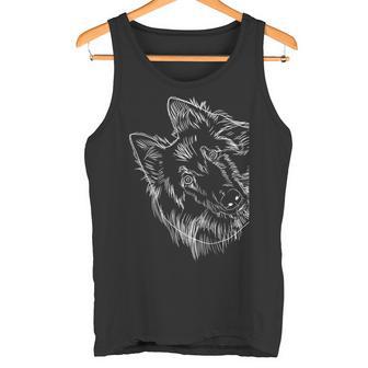 面白い ベルジアンシェパード ドッグ タービュレン タンクトップ - Kawaiitshirt