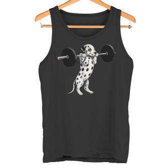 面白いtシャツ ダルメシアン 犬 イヌ わんこ メンズ 犬好き グッズ 面白い 服 ネタ 子供 筋トレ タンクトップ - Kawaiitshirt