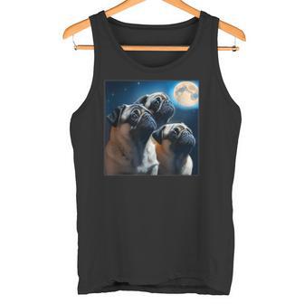 面白いtシャツ パグ 犬 かわいい イヌ わんこ メンズ 犬好き グッズ 面白い 服 ネタ 子供 キッズ タンクトップ - Kawaiitshirt