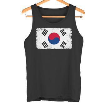 韓国軍 裏面 韓国国旗 タンクトップ - Kawaiitshirt