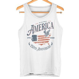 250Th Anniversary 4Th Of July America アメリカ ヴィンテージ タンクトップ - Kawaiitshirt
