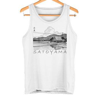 80年代 90年代 レトロな ヴェイパーウェイヴ 原宿 日本 村 タンクトップ - Kawaiitshirt