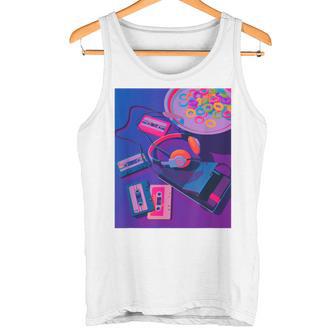 80年代 90年代aporwave レトロ美学 タンクトップ - Kawaiitshirt