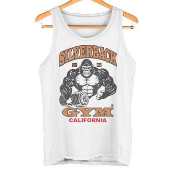 964シルバーバックジムアパレル、ボディビルディング、ストロングマン、ジム、 タンクトップ - Kawaiitshirt