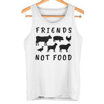Amigos No Comidaegetarianoegano In Mangas Camiseta sin mangas - Regaloses