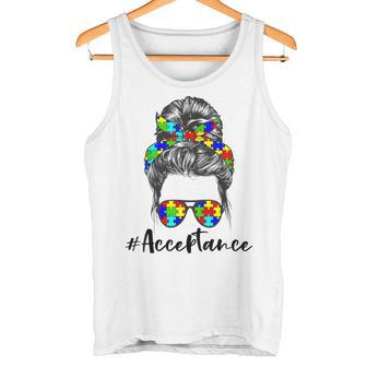 Apoyo Para Defensores Del Mes De Concienciaciónobre El Autismo Camiseta sin mangas - Regaloses
