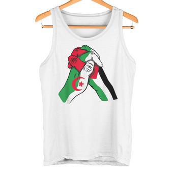 Argelia Y Palestina Manos En Unidadolidaridad Amistad Camiseta sin mangas - Regaloses