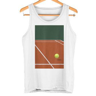 Balles De Tennis Joueur De Tennis Tournoi Orangeert Débardeur e - Cadeauxyz