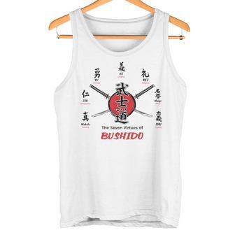 Budo Artes Marciales Lasieteirtudes De Bushido Camiseta sin mangas - Regaloses