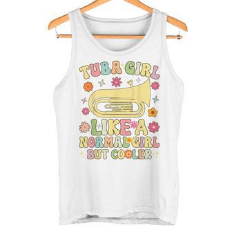 Chica De Tuba Como Una Chica Normal Chica Tubista Femenina Maravillosa Camiseta sin mangas - Regaloses