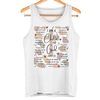 I Am A Child Of Goderse De La Bible Cadeaux Religieux Chrétiens Débardeur e - Cadeauxyz