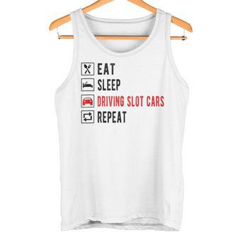 Comer Dormir Conducciónlot Coches Repite Mini Car Drag Racinglot In Mangas Camiseta sin mangas - Regaloses