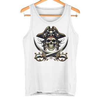 Épée Croisée Rouilléeintage Aventurier Pirate Rétro Débardeur e - Cadeauxyz