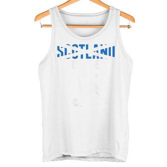 Escocia Amantes Del Hockeyobre Hielo Jersey Fans Del Equipo De Hockey Escocés Camiseta sin mangas - Regaloses