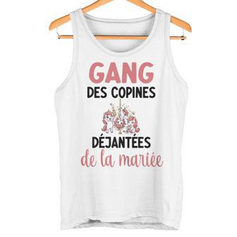 Evjf Licorne Gang Des Copines Déjantées De La Mariée Débardeur e - Cadeauxyz