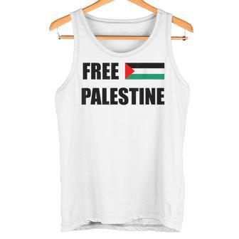 Free Gaza Free Palestine Flag ビンテージtシャツ タンクトップ - Kawaiitshirt