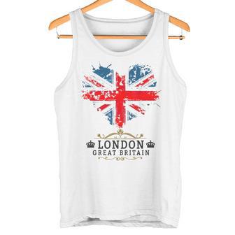 Idea Londra Per Bambini Con Bandiera Inglese Bandiera Inglese Canotta - Novitaregali