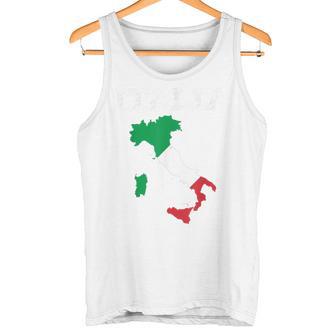 Italy National Pride タンクトップ - Kawaiitshirt