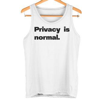 Laie Privée Est Normale Débardeur e - Cadeauxyz