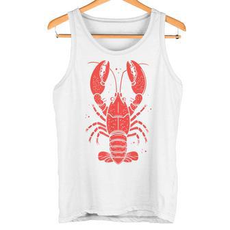 Langostas Graciosas Peces Pequeñaencilla Langosta Camiseta sin mangas - Regaloses