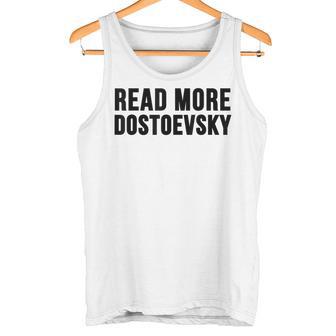 Leer Más Hermanos Dostoievski Karamazov Literatura Clásica Camiseta sin mangas - Regaloses