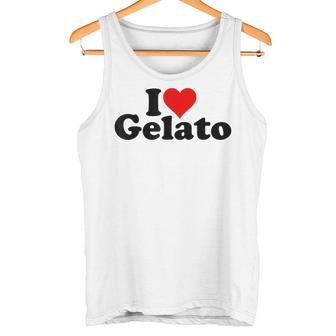 I Love Heart Gelato Gelato Canotta - Novitaregali