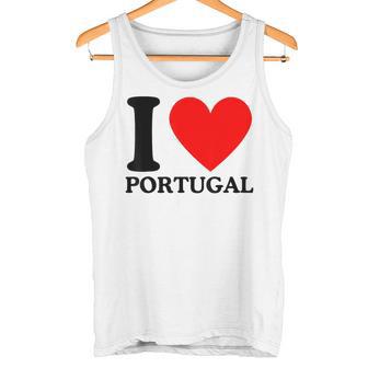 I Love Portugal I Heart Portugal Camiseta sin mangas - Regaloses