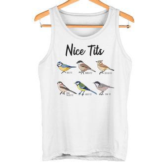 Nice Tits – Oiseau Drôle Observant Les Oiseaux Débardeur e - Cadeauxyz