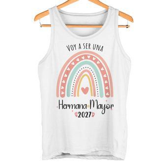Niños Hermana Mayor 2027Oy Aer Hermana Mayor 2027 Camiseta sin mangas - Regaloses