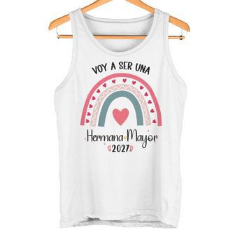 Niñosoy Aer Hermana Mayor 2027 Hermana Mayor 2027 Camiseta sin mangas - Regaloses