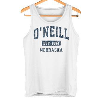 O'neill ネブラスカneビンテージアスレチックスポーツデザイン タンクトップ - Kawaiitshirt