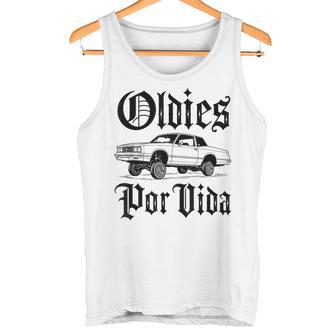 Oldies Porida ヴィンテージ ローライダー 車 メキシカン チカーノ チョロ タンクトップ - Kawaiitshirt