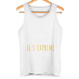 Papa Ne Râle Pas Cadeau Râleur Je M'exprime Drôle Humour Haut De Gamme Débardeur e - Cadeauxyz