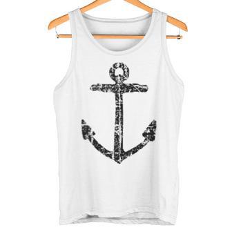 Petite Ancre Noir Bateau &Oiles Ancre Débardeur e - Cadeauxyz