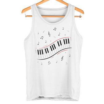Piano Beat Clavier Notes De Musique Pianiste Instrument De Musique Débardeur e - Cadeauxyz