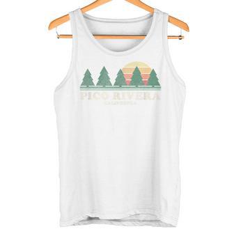 Pico Rivera Ca ヴィンテージ スローバック レトロ 70年代デザイン タンクトップ - Kawaiitshirt
