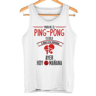 Ping-Pong Regalo Divertido Para Un Jugador De Tenis De Mesa Camiseta sin mangas - Regaloses