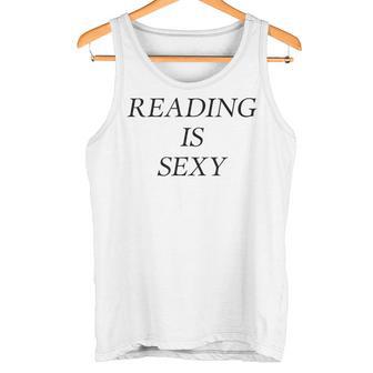 Reading Isexy タンクトップ - Kawaiitshirt