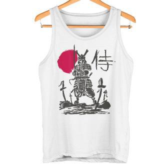 Samurai Warrior Japonais Kanji Japon Artur Le Dos Débardeur e - Cadeauxyz