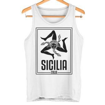 Sicilia Banderaicilia Palermo Italia Camiseta sin mangas - Regaloses